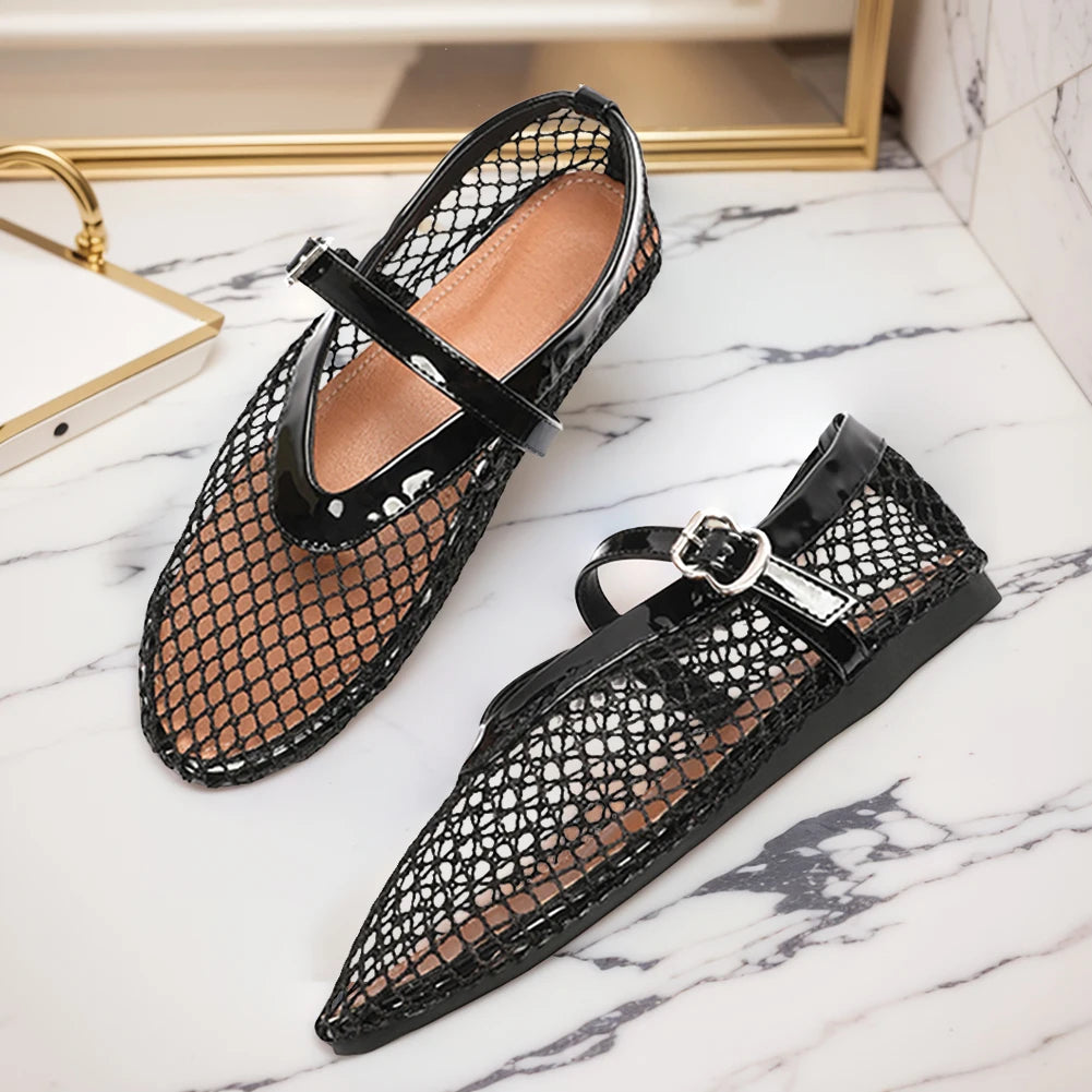 Women’s Mesh Ballet Flats